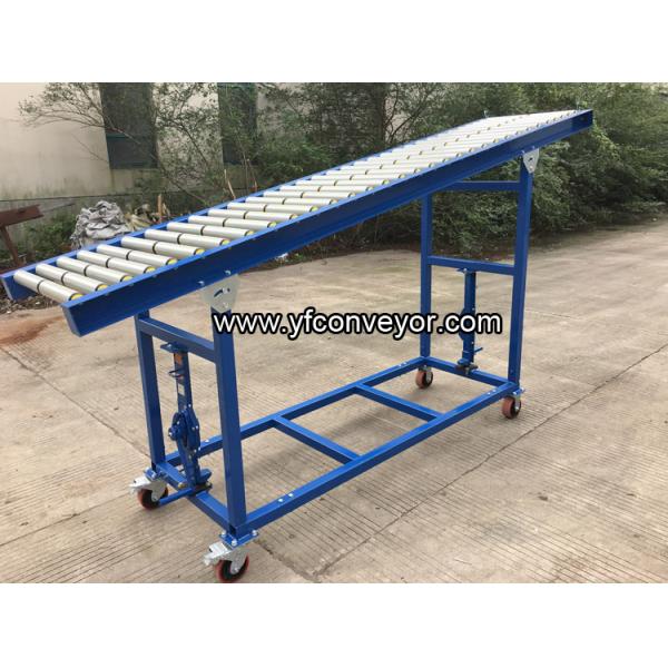 Gravity Flexible Roller Conveyor for Unloading Containers