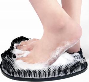 Quality Anti Skid Practical Silicone Shower Mat Foot Massage Reusable for sale