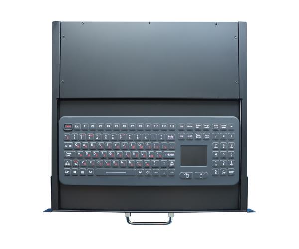 Buy IP65 Dynamic Industrial Drawer Keyboard Rugged PS2 USB With Touchpad at wholesale prices