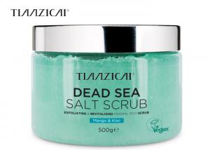Quality Revitalising Dead Sea Body Scrub , 500g Dead Sea Minerals Exfoliating Salt Scrub for sale