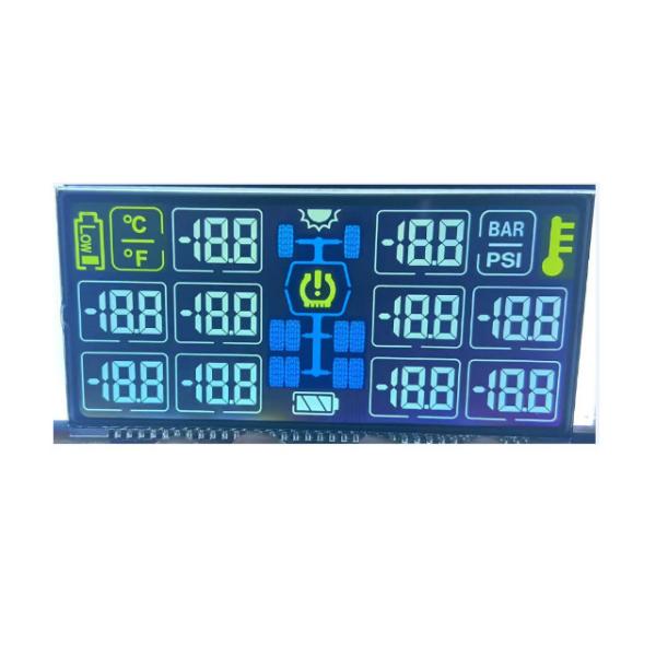 Buy Custom Size Panel Positive Digital Lcd Screen , 6 Digit 7 Segment Lcd Display at wholesale prices