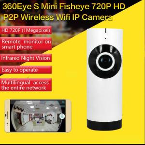 Quality EC2 Mini 180° Panorama Camera Wireless WIFI P2P IP Night Vision Home Security Surveillance iOS/Android APP Control for sale