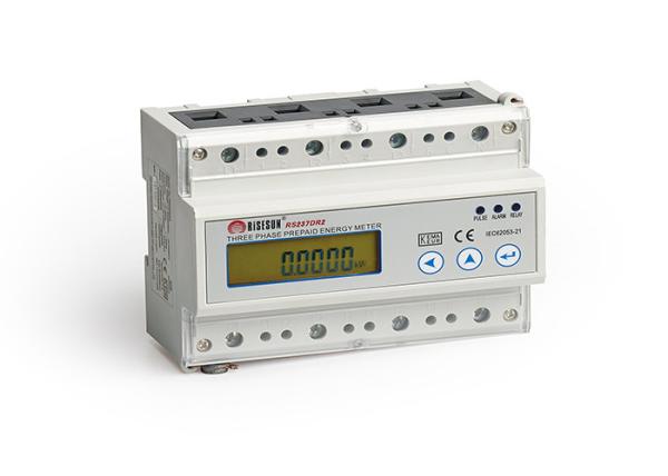 Buy Din Rail Mounted 3 Phase Power Meter Kwh at wholesale prices