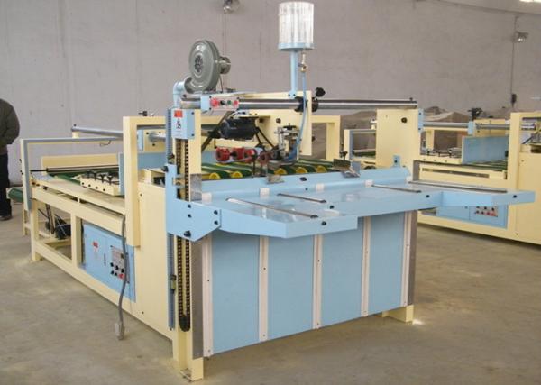 Buy High Sensitivity Carton Folder Gluer Machine / Carton Folding And Gluing Machine at wholesale prices