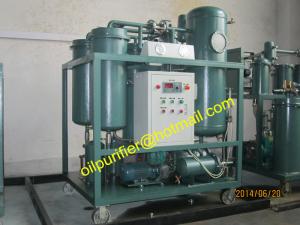 China vacuum oil purification machine, oil filtration plant,oil recycling machine for stream turbine, hydraulic turbine on sale