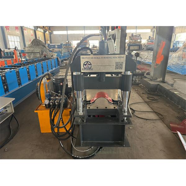 312 Cap ridge roll forming machine in Romania Cap ridge roll forming machine | Capping roll forming machine