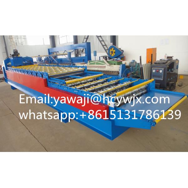 Professional PPGI / GI Material Double Deck Roll Forming Machine Manufacturers