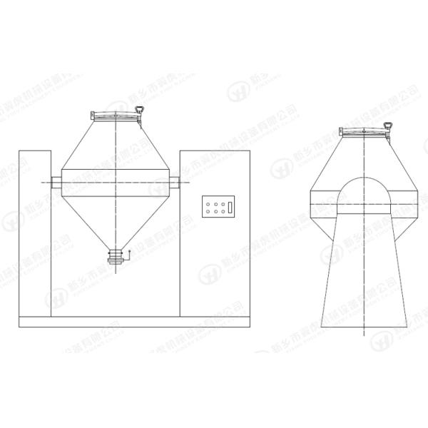 1.1-5 KW Stainless Steel Mixing Machine Blender Mixer Machine SGS Certification