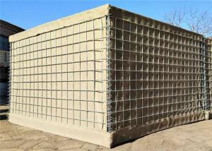 China Defensive  Barrier Wall Bastion 1.5m×1.5m 1.5m×2m   to resist explosive shock  brick wall thickness on sale