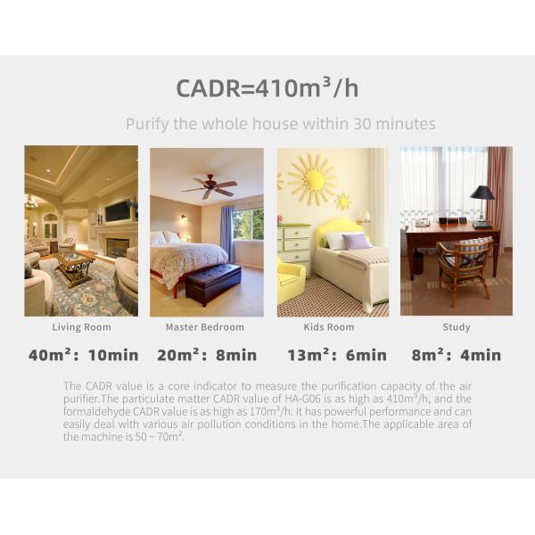 HOMEFISH Negative Ion Household Air Purifier UVC Luftreiniger 220V