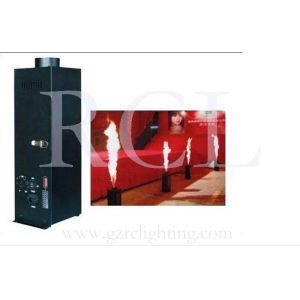 DMX512 Fog Bubble Spray Fire Machine nightclubs with 2 meters Height