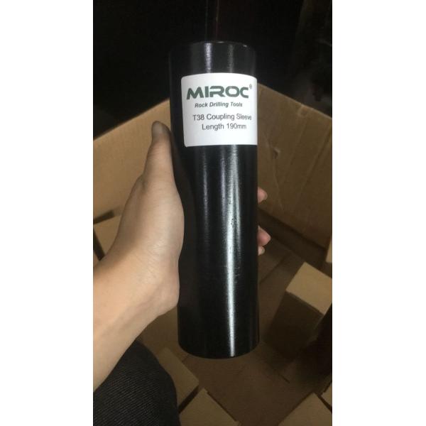 T38 T45 T51 R25 R32 R38 COUPLING SLEEVE / Drifter Speed Extension Drill Rod Coupling Sleeves for Mining Rock Drilling