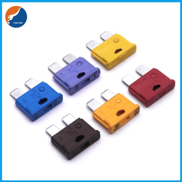 Blister Packing 10pcs Regular Standard Fuse Assortment Kit 5 7.5 10 15 20 25 30 40 AMP