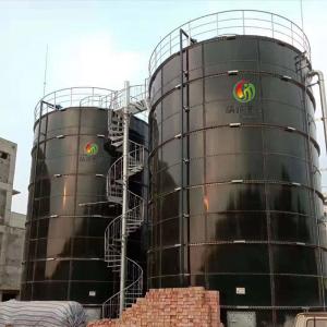 China Big Container Paddy Straw Biogas Plant Installation on sale