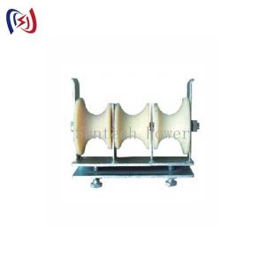 Quality Three Sheaves Stringing Block Professional Cable Pulling Equipment For Power Grid Construction for sale