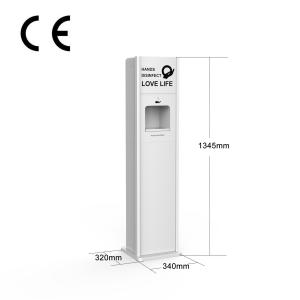 Quality Automatic Hygiene Hands Free Motion Sensor Sanitizer Dispenser Stations Support DC And Battery for sale