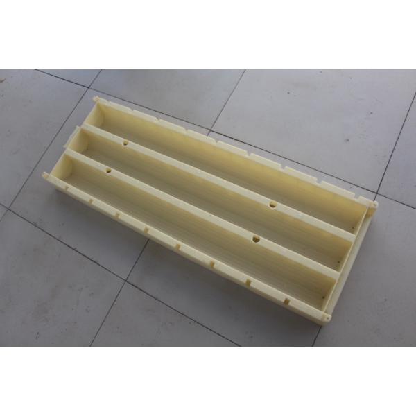 Yellow 85mm Core PQ Core Tray For Diamond Drilling Strong Temperature Resisting
