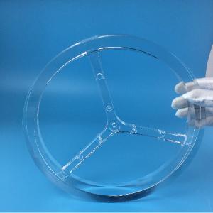 Quality Custom High Precision Cnc Machined Quartz Structural Component for sale