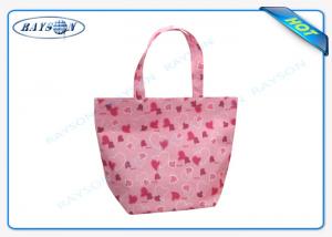 Quality Eco - Friendly PP Non Woven Fabric Bags , Non Woven Shopping Bag with Printing Patterns for sale
