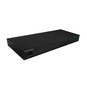 Quality Factory 24 Port Ethernet Switch 24*1G RJ45 Port+4*10g Fiber Switch for Data Center ISP for sale