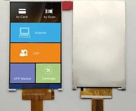 Quality 3.97 Inch IPS LCD TFT Screen 480x800 Dots GC9503 24PIN FPC With MIPI Interface for sale