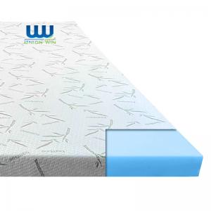 Quality foldable high density foam mattress With Waterproof Bamboo Protector for sale