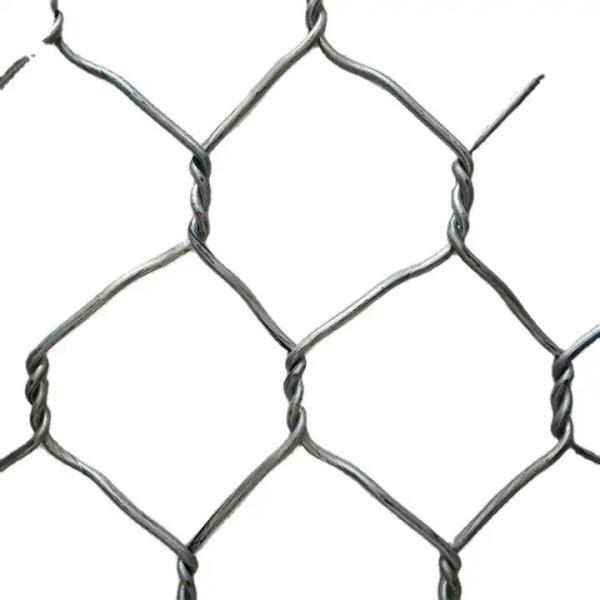 Hot Selling High Quality Galvanized Gabion Used Hexagonal Wire Mesh For River