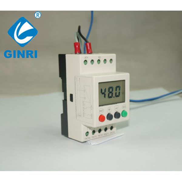 Single Phase Overvoltage Protection Relay 35mm Din rail Mounting For Refrigeration