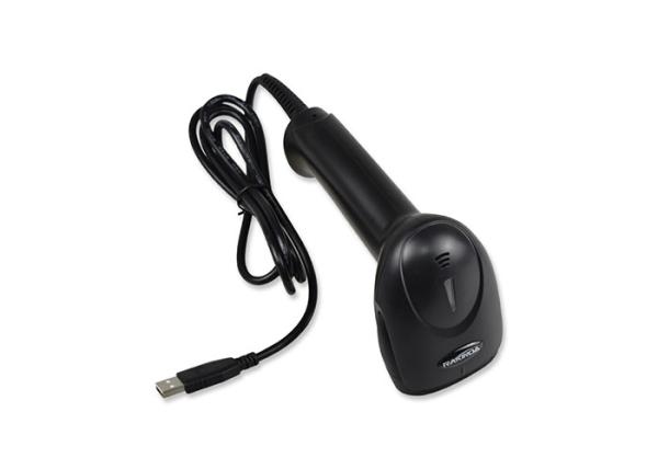 Buy Long Range Portable Barcode Reader , Wired USB Computer Barcode Scanner Lable Gun For Payment at wholesale prices