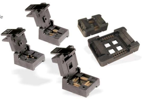 Testing 15mm X 15mm Process Loranger Test Socket Dynamic Static And Humidity