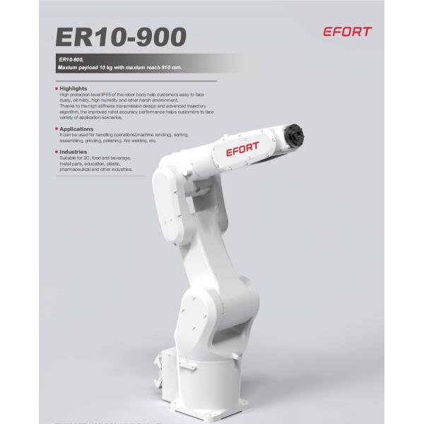 Desktop Robot In Handling Operations Machine Tending Sorting Assembling Grinding Polishing For 3C Metal Parts ER10-900