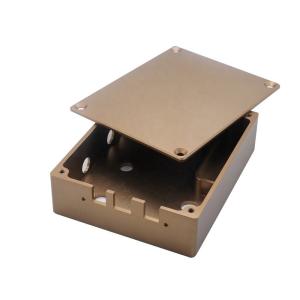 China Fabrication CNC Machined Housings Anodized CNC Precision Parts Processing on sale