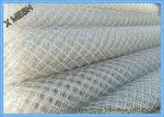 5 Ft Metallic Coatings Hot Dipped Galvanized Chain Link Fence Fabrics For Rural