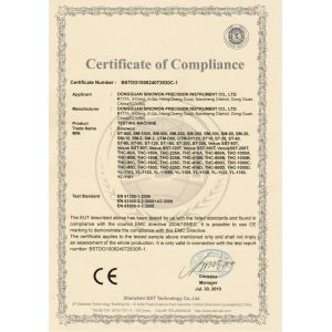 Guangdong Hoyamo Precision Instrument Limited Certifications