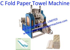 Automatic C Fold Paper Towel Machine , C Fold Hand Towel Folding Machine 900Sheet/Min