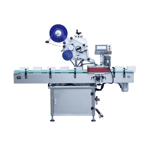 Buy Automatic Plastic Coffee Bag Labeling Machine With PLC Control at wholesale prices