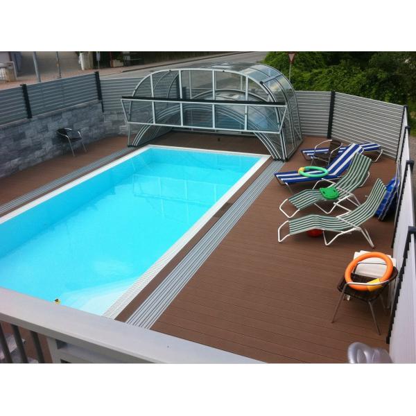 Hidden Installation System Plastic Composite Decking Clips WPC Decking Accessories SGS