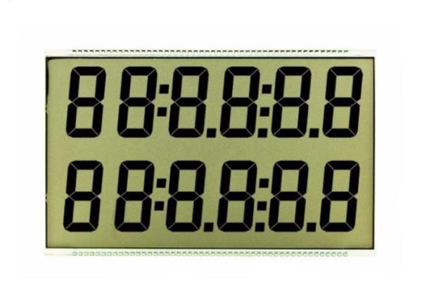Buy TN Lcd Display Custom Digit Lcd 7 Segment Display Transparent Lcd Screen Monochrome Lcd Panel For Fuel  Dashboard at wholesale prices
