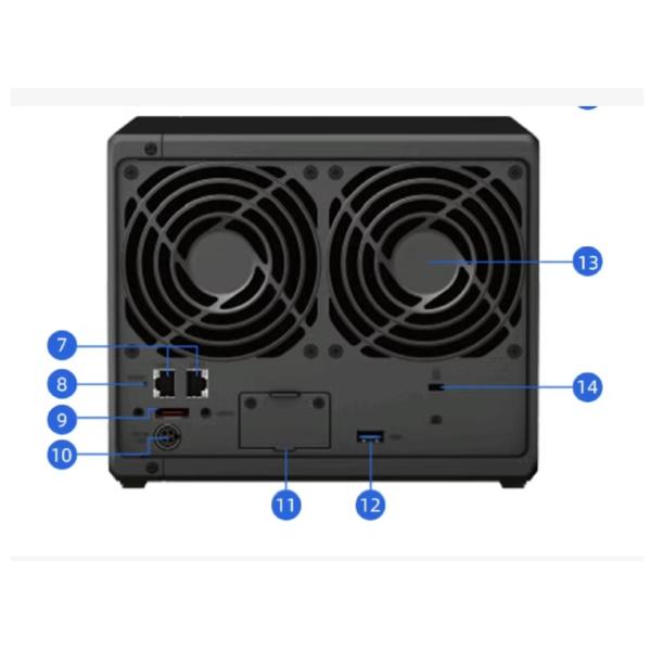 4TB Nas Hard Drive Nas Cloud DS923+ New Stock USB Interface Storage Platform