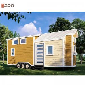 Quality Modern Design House On Wheels Prefab Container Office Light Steel Structure Tiny House for sale