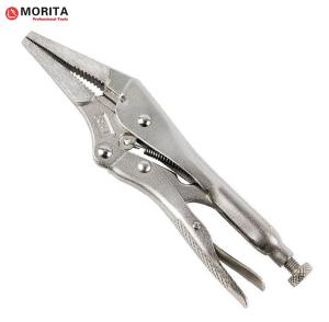 Quality Pipe Clamp Long Nose Locking Pliers Chrome Vanadium Steel 5&quot;, 6&quot;, 9&quot; A Secure Grip In Narrow And Hard-To-Reach Areas for sale
