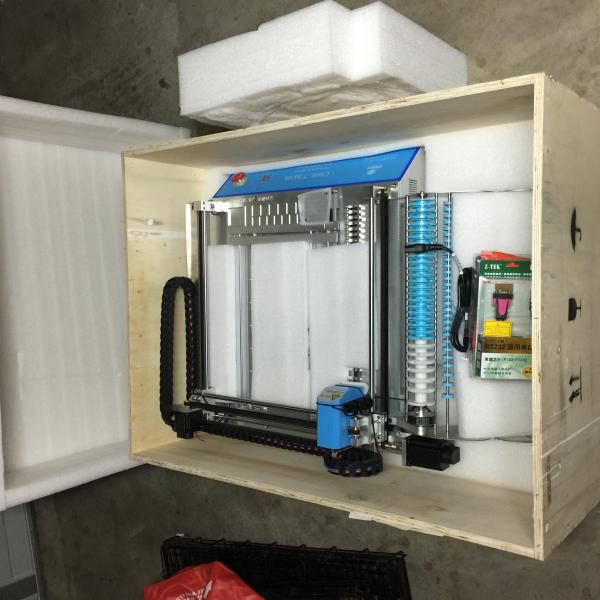 CHMT36VA + Vibration Feeder, Vision Desktop Pick And Place Machine 0402-5050 SOP QFN