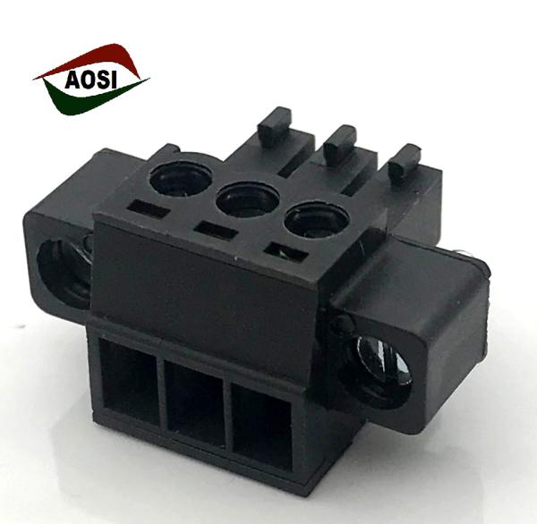 PCB plug in socket cable connector terminal block 3.5mm pitch female power