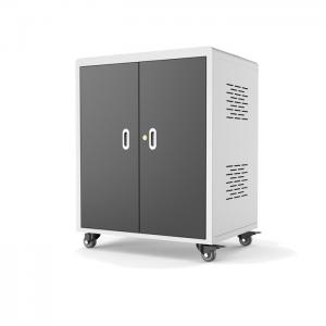 Quality 60HZ School Used Laptop Charging Cabinet 30 Ports AC Power for sale