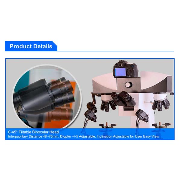 Motorized Digital Forensic Comparison Microscope with 80~240V Wide Range Voltage High Resolution CCD Camera and Motorized Control