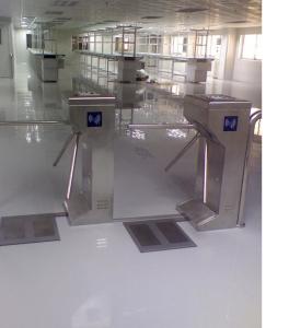 China Auto Access Control ESD Turnstile Gate Security System With IC Card Durable on sale