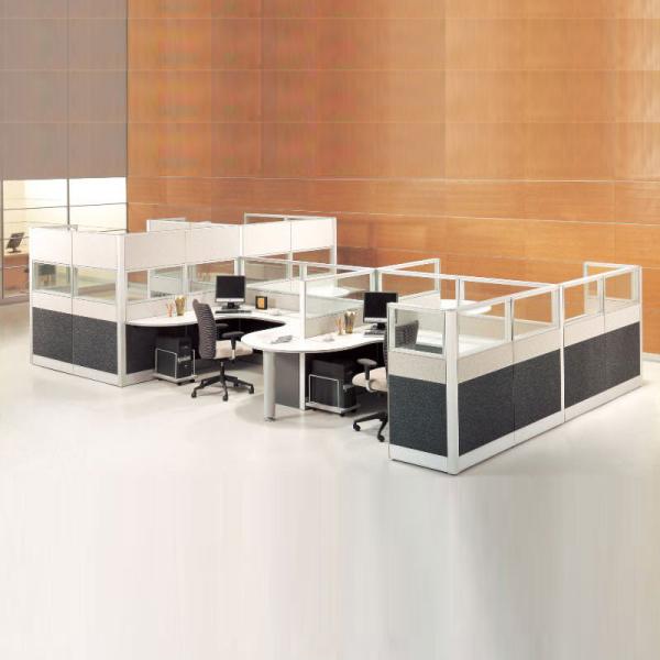 Buy Office Cubicle Workstation Privacy Screen Partition Office Desk Set at wholesale prices