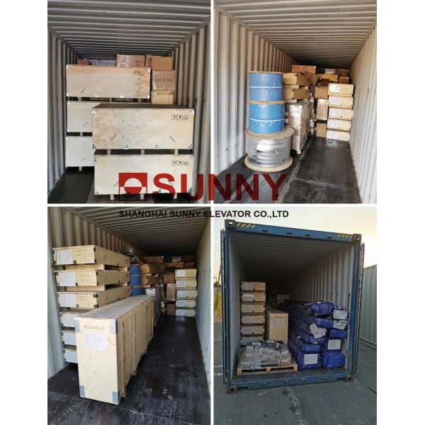 Safe 7.0m/S Load 2000Kg AC Drive Passenger Elevator With STEP Or Manarch System