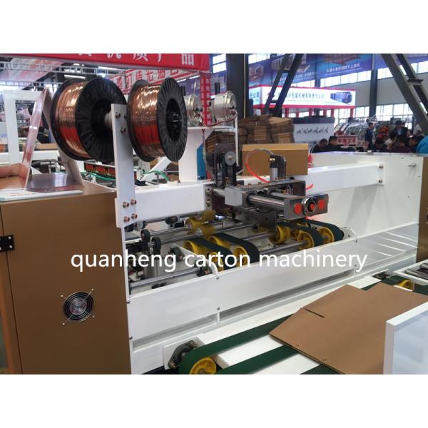 Thin Blade Slitter Scorer Machine , Box Stitching Machine For Corrugated Cardboard