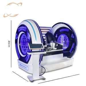 Quality Dreamland exclusive virtual reality 9d vr cinema 2 players 9d vr roller coaster game machine simulator for sale